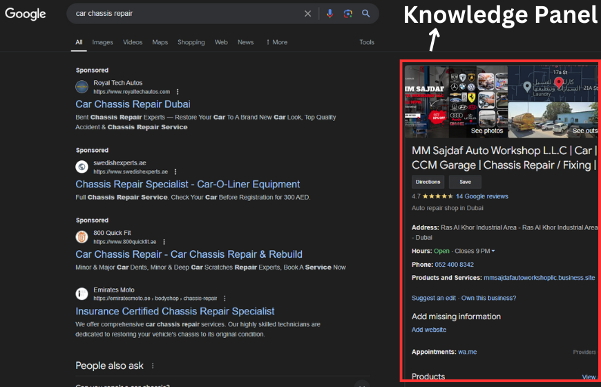 Expert Local SEO Service - Knowledge Panel